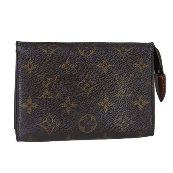 LOUIS VUITTON Monogram Poche Toilette 15 Pouch M47546 LV Auth 101023 - Picture 1 of 16